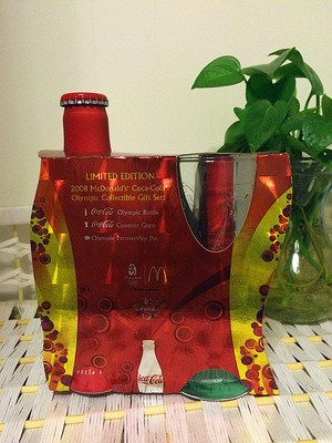 Coca -cola 2008 Олимпийские игры и алюминиевые бутылки McDonald's