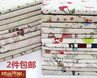 Cotton in vải Vườn hoa vải vải DIY handmade vải khăn trải bàn khăn trải rèm vải đệm - Vải vải tự làm vải nỉ cứng