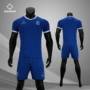 Tiêu chuẩn mới phù hợp với bóng đá nam đào tạo quần short ngắn tay áo phù hợp với đội bóng đá quần áo in số tự làm quần áo bóng đá tùy chỉnh - Thể thao sau bộ adidas nam mùa đông