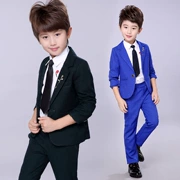 Bộ đồ bé trai 3 đến 15 tuổi Bộ đồ bé trai phiên bản Hàn Quốc 9 Bộ đồ trẻ em ba bộ 12 bé trai mặc váy hoa bé gái 13 bé lớn