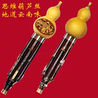 Suy nghĩ lụa cucurbit Ba bộ đồng hoa mận khóa cucurbit c 调 instrument Nhạc cụ dân tộc chính hãng bán hot đàn tranh cổ trang