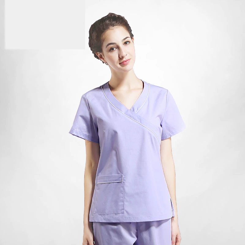 áo khoác phòng thí nghiệm phẫu thuật quần áo phụ nữ dài tay phòng mổ ngắn chà quần áo rửa bác sĩ quần áo yếm phục vụ Beauty 