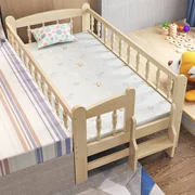Đơn giản trẻ em hiện đại của giường cậu bé giường đơn nôi loại đồ nội thất dân cư với hộ lan tôn sóng giường nhỏ gỗ rắn
