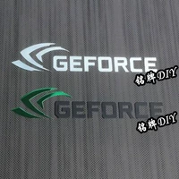 Nvidia Geforce Metal Sticker Logo Computer Notebook Label Label Label