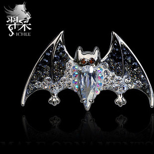 羿采 Brooch, pin, quality crystal, genuine design accessory, European style