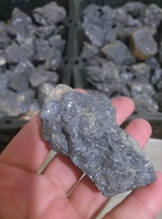 Образец минерального образца, просмотр кристаллов, цитированная натуральная плита высокая чистота 锑 Образец неровного учебного эксперимента