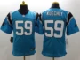 NFL áo bóng đá CarolinaPanthers Carolina Panther 59 # KUECHLY Elite Edition bóng bầu dục Mỹ