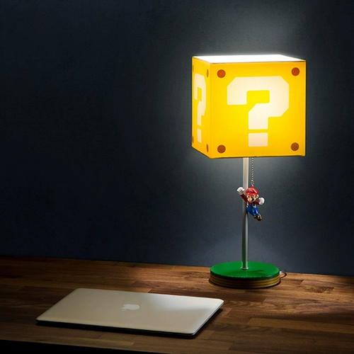 Американская подлинная nintendo Вопрос о квадратной столовой лампе детская спальня лампа Super Mary Super Mario