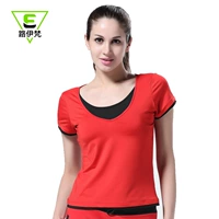 Красный, короткий рукав