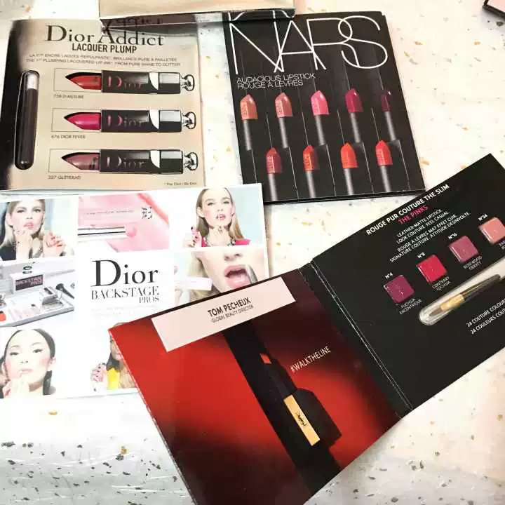Nars, Armani, Dior, YSL, помада, (Physicals)