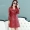 Mùa xuân và mùa thu mới 2019 Hained Women phiên bản Hàn Quốc tự tu luyện trong phần dài của áo khoác da nữ áo gió kích thước lớn áo khoác thủy triều - Quần áo da