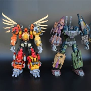 Jinbao Transforming Toy King Kong Phiên bản phóng đại Chongyun WK Mô hình Robot ô tô 5 trong một bộ hỗn hợp Leopard Leopard - Gundam / Mech Model / Robot / Transformers