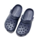 Mùa Hè Mới Croc Giày Xăng Đan Nữ Trắng Y Tá Giày 40 Size Lớn Bao Đầu Dép Đi Biển 41-42-43 Kích Cỡ giày quai hậu nữ đep quai ngang