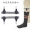 Vớ chống trượt garter đen jk bê bê vớ vớ chân vòng nữ Nhật Bản gợi cảm ống chân với trang sức - Nịt Tất