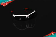 велоочки kinesis logo 眼镜-pc框架+pc uv 400镜片sgs100运动眼镜
