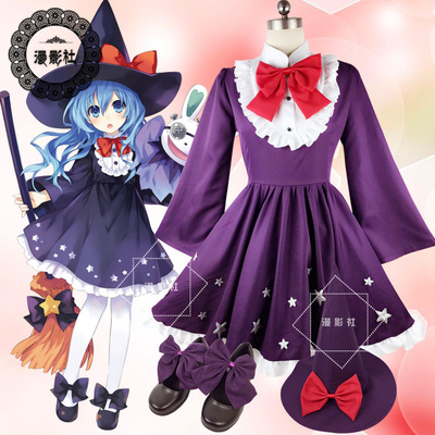 taobao agent Dating big combat cosplay women's four series is COS clothing two -dimensional anime witch clothing Christmas elves