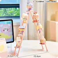 Розовая лестница+анти -насыщенный клей