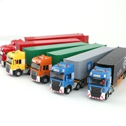 Mô hình xe tải lớn hợp kim xe tải đổ xe tải nhanh xe tải container xe tải vận chuyển xe đồ chơi kỹ thuật xe - Chế độ tĩnh