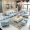 sofa vải kết hợp phòng khách châu Âu trang bị đầy đủ 1 + 2 + 3 kích thước căn hộ ba-bit đơn giản sofa thẩm mỹ viện châu Âu - Ghế sô pha