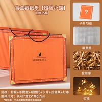 [Оранжевый котенок] Слепая коробка набор показан на рисунке