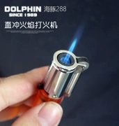 New Dolphin Trong suốt Straight Airproof Air nhẹ Bật lửa Mini Bật lửa nhẹ trứng