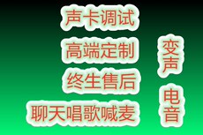 k歌/直播声卡套装 专业声卡调试精调外置艾肯跳羚魅声客所思创新5.1内置7.1唱歌