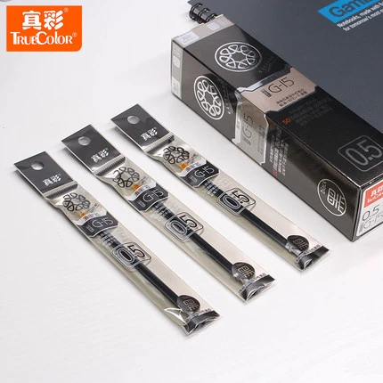 Zhencai Schina Core Neutrophils G15 Bullet 0,5 мм черная подпись пера Carbon Black Conference Core Core