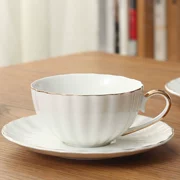 Ins cốc cà phê gió đặt ly cà phê gốm phong cách Bắc Âu nhỏ sang trọng đơn giản hộ gia đình đơn giản với muỗng - Cà phê