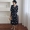 Mùa hè thời trang hoang dã điểm sóng V-cổ chia váy nữ Hàn Quốc phiên bản của lỏng mỏng năm điểm tay áo với một chiếc váy dài đầm maxi đi biển