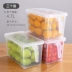 Tim IKEA Nhật Bản nhập khẩu tủ lạnh hộp lưu trữ thực phẩm hộp lưu trữ trái cây hộp lớn niêm phong nhà nhựa - Đồ bảo quản màng bọc thực phẩm loại lớn Đồ bảo quản