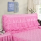 Довольно розовая 1,2 метра полная крышка кровати