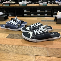 CONVERSE dép mới Converse vải dép nam và nữ mẫu đôi giày vải thấp 150247C 150249C - Dép thể thao dép pedro