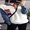 Li Zhien với vest phù hợp với 2018 mùa thu cao đẳng gió vest áo len lỏng vải to sợi áo sơ mi nữ sinh viên thương hiệu thời trang nữ