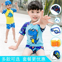 Áo Tắm trẻ em Trai Big Boy Đồ Bơi Set Boy Chia Con Bé Áo Tắm Kem Chống Nắng Áo Tắm Tập đồ bơi bé gái 10 tuổi