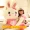 Lớn thỏ đồ chơi búp bê sang trọng búp bê gối búp bê dễ thương ngủ cô gái siêu dễ thương Hàn Quốc - Đồ chơi mềm