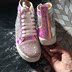 Trạm châu âu giúp đỡ cao rhinestone giày của phụ nữ 2018 new màu da rắn vài mô hình phẳng giày thường nền tảng hoang dã giày Giày cao gót