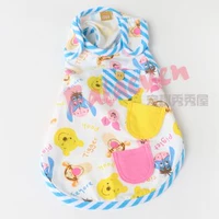 Trang phục thú cưng Nhật Bản Disney Winnie the Pooh Búp bê Pooh ba túi vest mát mẻ - Quần áo & phụ kiện thú cưng áo cho thú cưng