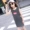 Cô gái mặc mùa hè mới to con phiên bản Hàn Quốc của phần dài áo thun giản dị không tay váy cotton áo vest thủy triều - Váy