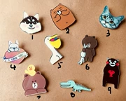 Badge Story Tính cách Cartoon Badge Badge Badge Nhật Bản và Hàn Quốc Pin Badge Cartoon Cartoon Badge Trâm - Trâm cài