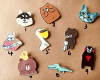 Badge Story Tính cách Cartoon Badge Badge Badge Nhật Bản và Hàn Quốc Pin Badge Cartoon Cartoon Badge Trâm - Trâm cài phụ kiện cài áo sơ mi nữ