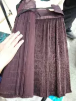 Гуйчжоу дай плиссированная юбка для плиссированной юбки Miao Nationality Yao Национальность плиссированная юбка Aquarius Ярко -тканевая юбка Miao Nationalty Specialty Craft