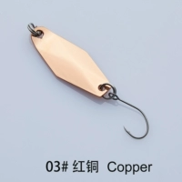 Red Copper 2,5 грамма одиноких крючков владельца в одиночном крючке
