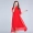 Thương hiệu đặc biệt cộng với kích cỡ quần áo phụ nữ Phong cách Trung Quốc cải tiến váy sườn xám dân tộc lụa đỏ lụa váy dài - Váy dài