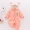 Baby mùa thu và mùa đông dày jumpsuit ấm sơ sinh cotton jacquard phim hoạt hình trùm đầu áo khoác cotton bé cotton quần áo