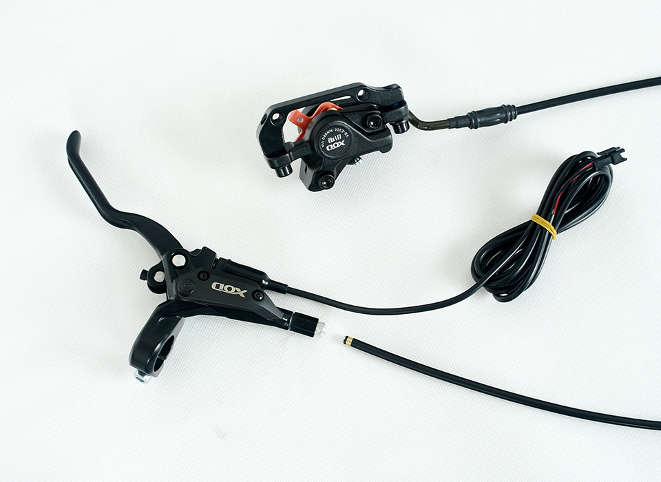 The Left Oil Disc Brake Is 150 Yuan After Separationcustomized Hilop Shengte Electric Scooter power failure switch Oil brake right Split body Oil disc brake refit parts