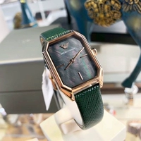 Armani, модный квадратный ретро кварцевый ремень, женские часы, легкий роскошный стиль