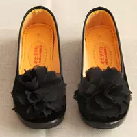 Старая пекинская ткань обувь женская обувь рабочая обувь черная плоская наклонная пятка