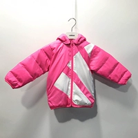 Adidas clover cô gái cotton ấm áp và gió EQT quần áo cotton cho bé mùa đông BQ4361 - Quần áo độn bông thể thao áo phao thân dài nữ đẹp