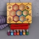 Montessori Early Learning Montessori hỗ trợ giảng dạy thư mục Bee hạt tập phối hợp tay-mắt bộ não để phát triển đồ chơi giáo dục
