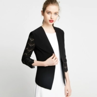Vero Moda mới thiết kế tối giản ren tay áo mỏng phù hợp | 317208532 shop quần áo nữ gần đây